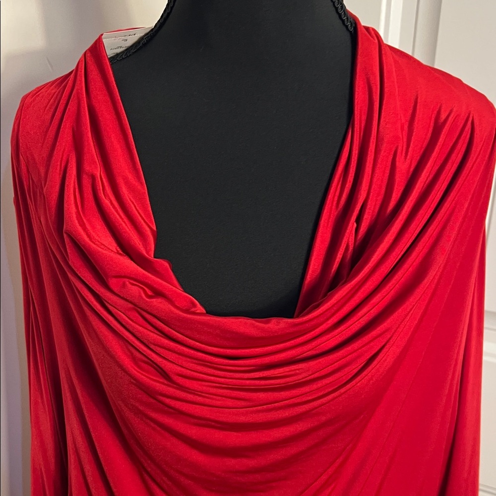 Cache Vibrant Red Dress - Picture 5 of 9